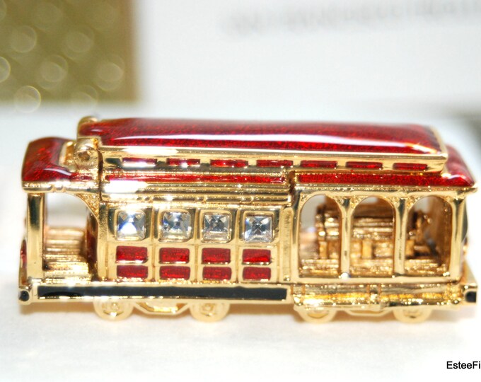 SAN FRANCISCO TROLLEY by Estee Lauder with Pleasures or empty of solid perfume