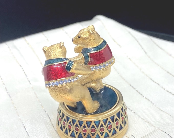 Estée Lauder Dancing Bears Mint in Box New Old Stock
