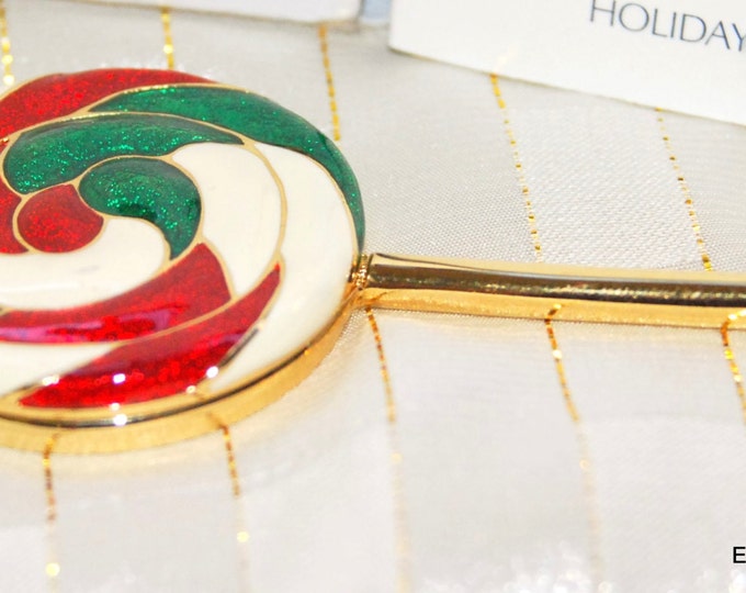 great gifts!!!  HOLIDAY TREAT "lollipop twist" solid perfume compact - unboxed and empty