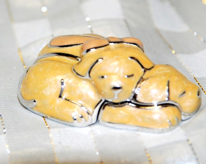 Estee Lauder PUPPIES MIB with Pleasures solid perfume