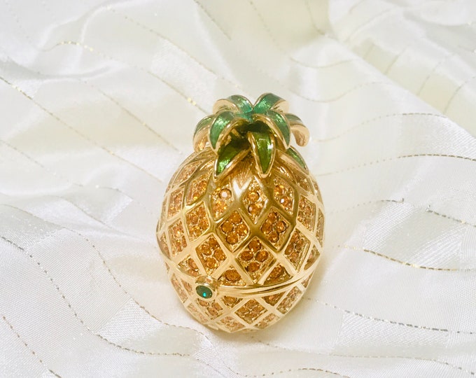 Estée Lauder solid perfume compact PINEAPPLE GLAZE