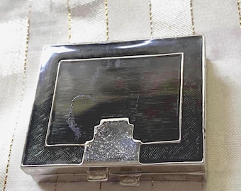 Very rare Estee Lauder Blue Showcase solid perfume compact