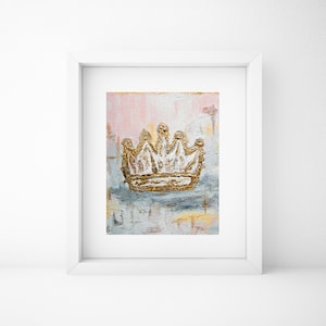 Arte da coroa, impressão da coroa, arte do quarto das meninas, decoração do quarto das meninas, arte da princesa, decoração da princesa, decoração da coroa, arte da parede da coroa, coroa para impressão
