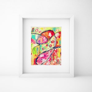 Colorful Original Abstract Print Art, Art Print, Abstract Acrylic Wall Art Print Abstract Painting, Printable Digital Download Large Poster