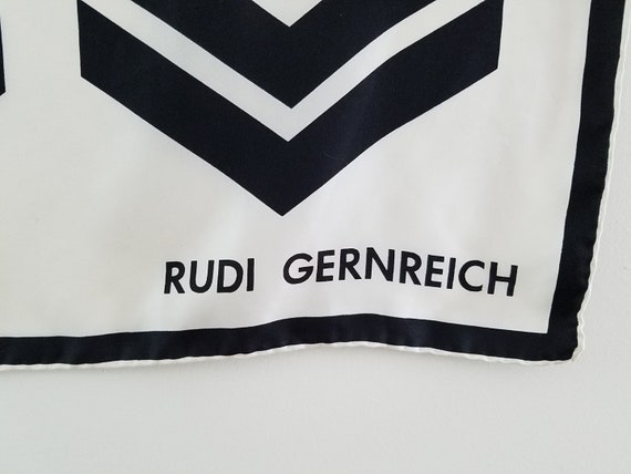 Rudi Gernreich Scarf / Military Inspired  / Desig… - image 2