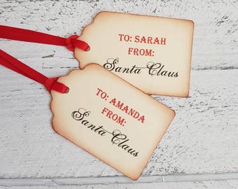 christmas tags etsy