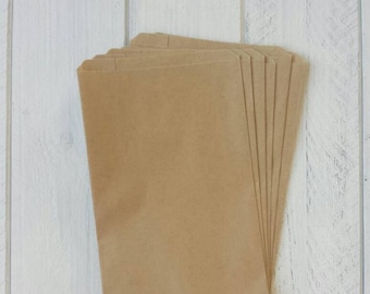 50 Kraft Paper Bags-5"x7.5"
