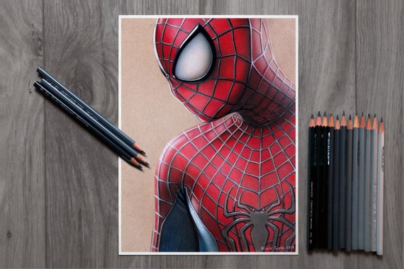 Flipkart.com | Paper Bear Spiderman Drawing color pen with Stationery set  and Drawing Book - Color Pen