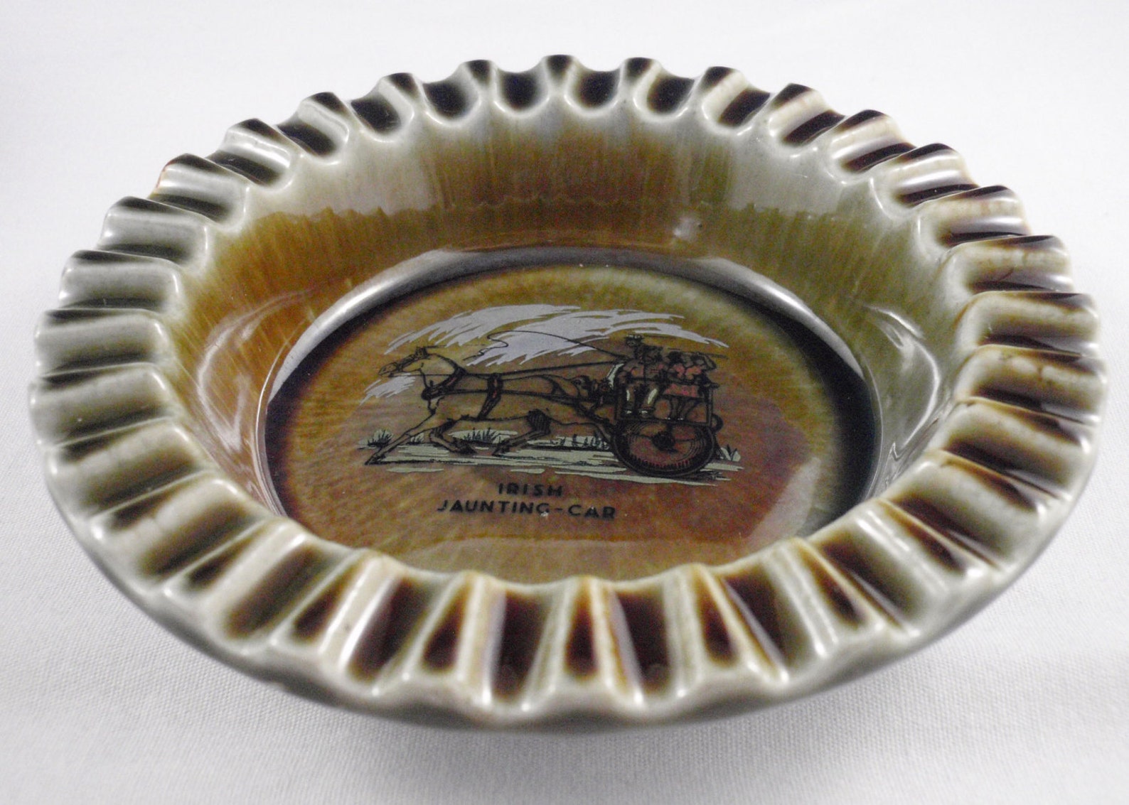 Irish Wade Co Armagh Porcelain Round Ashtray With Irish Etsy Canada