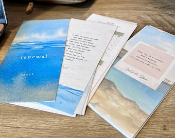 April Journaling Kit for Sweet Freckled Designs Weekly Diary & Hobo Weeks