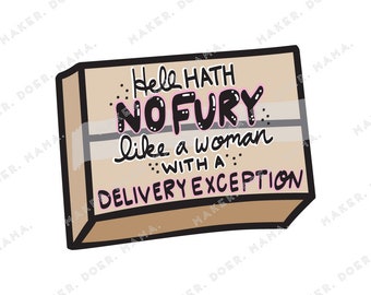 Where is my Happy Mail?! Delivery Digital Die Cut Printable for Ring Planners, Travelers Notebooks, BuJo, Snail Mail