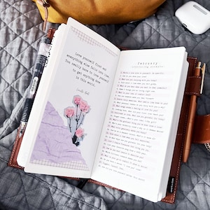 Kit de diario de febrero para el planificador semanal de Sweet Freckled Designs