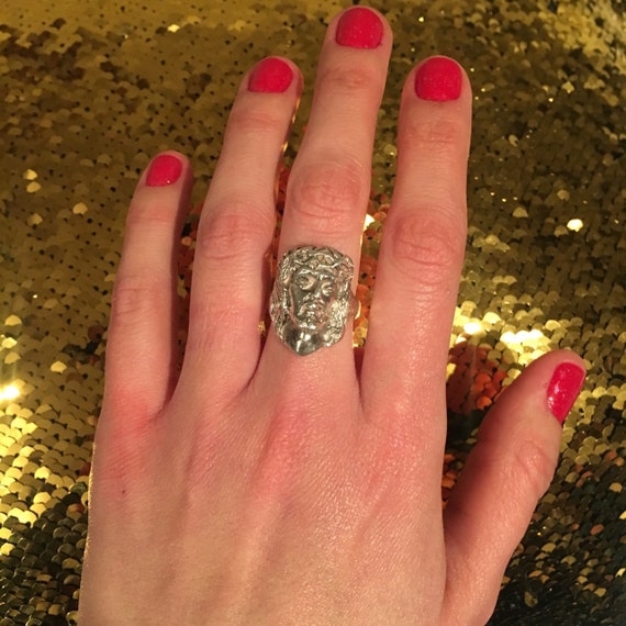 Jesus Christ 3D 1950 Ring