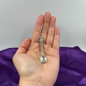 RARE Vintage Sterling Silver 925 Stamped Genuine Spoon Replica from the 1900 Brooch