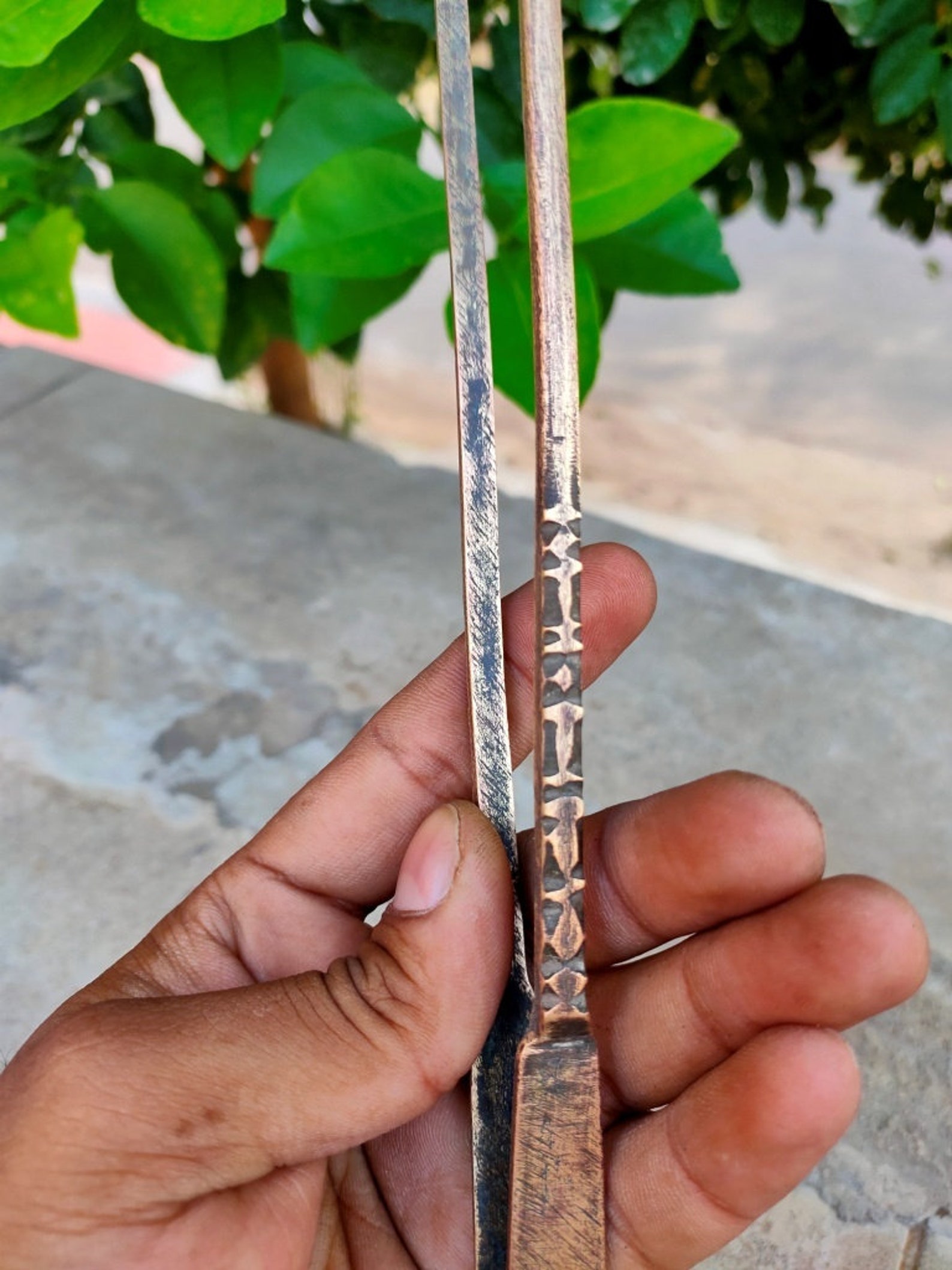 Antique Brass Tongs Old Hand Tongs Indian Kitchenware Tweezers