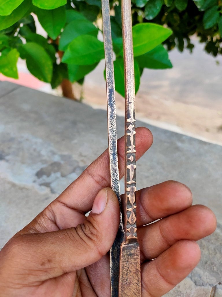 Antique Brass Tongs Old Hand Tongs Indian Kitchenware Tweezers