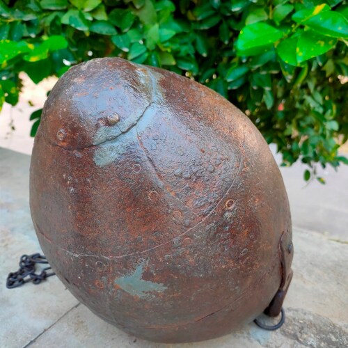 Old iron planter hand shops forged hanging planter pot indian home decor planter indian hanging planter old Indoor planter pot gardening plant pot