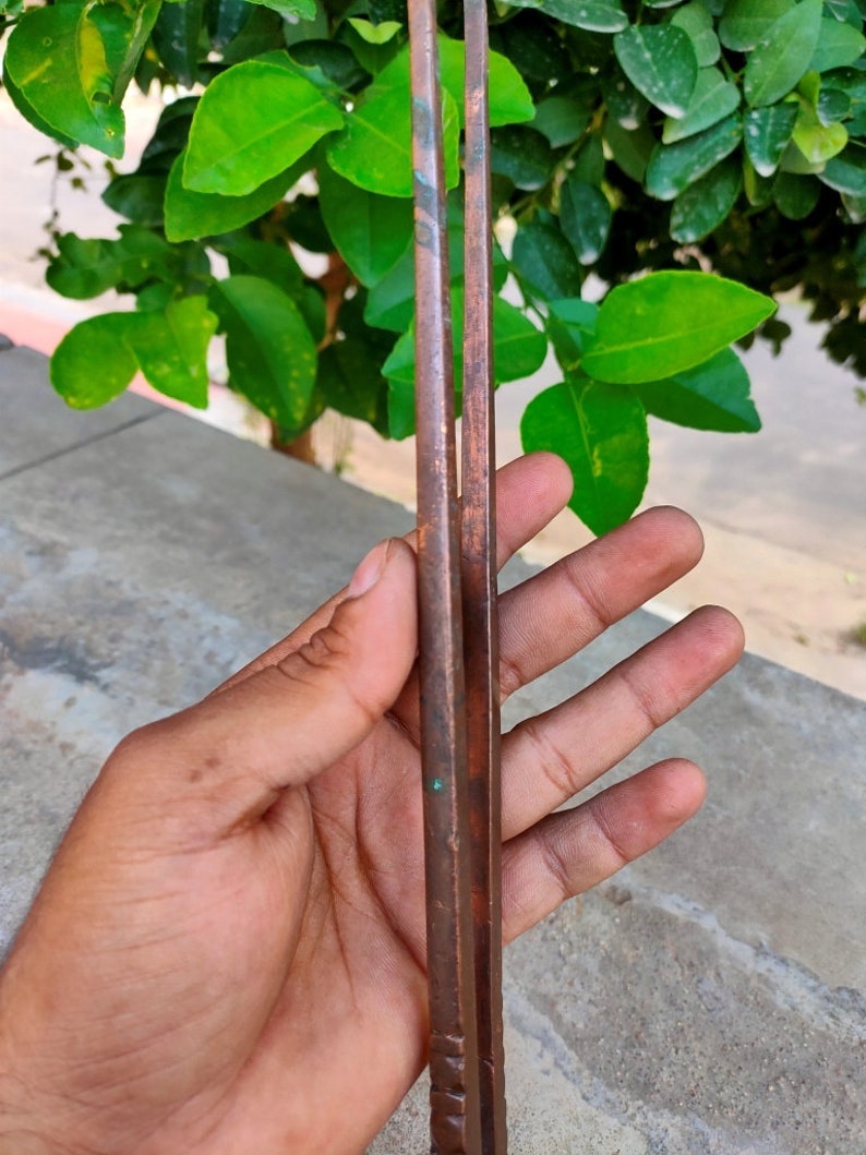 Antique Copper Tongs Old Hand Tongs Indian Kitchenware Etsy