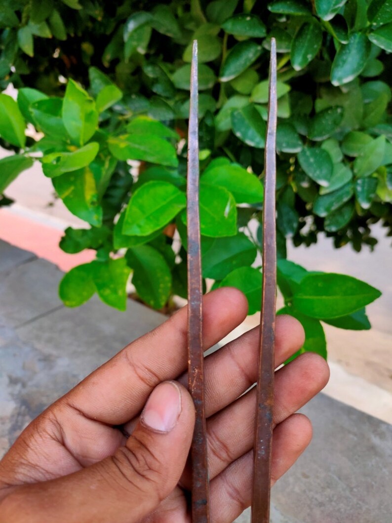 Antique Copper Tongs Old Hand Tongs Indian Kitchenware Etsy