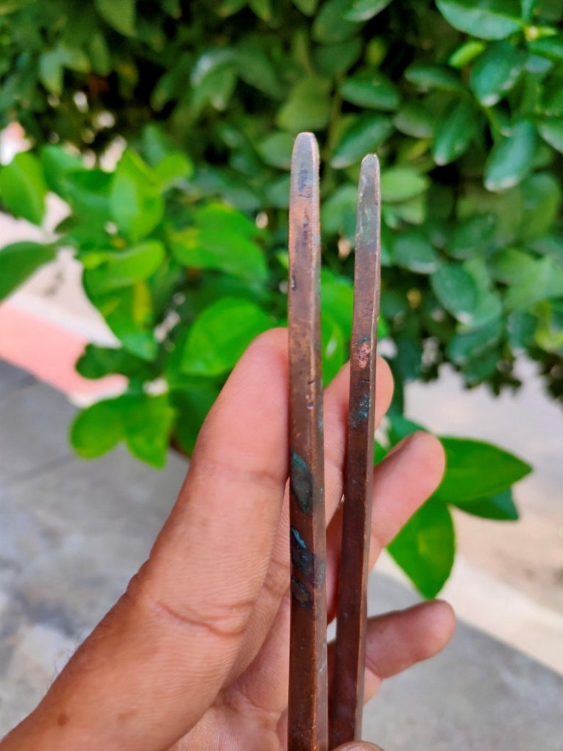 Antique Copper Tongs Old Hand Tongs Indian Kitchenware Etsy