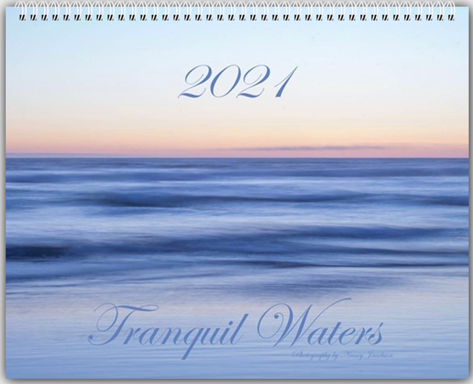 2021 Beach Calendar 2021 Wall Calendar Gift Nature Etsy