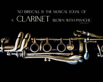 Clarinet Art Musical Instrument Photography Gift For Etsy