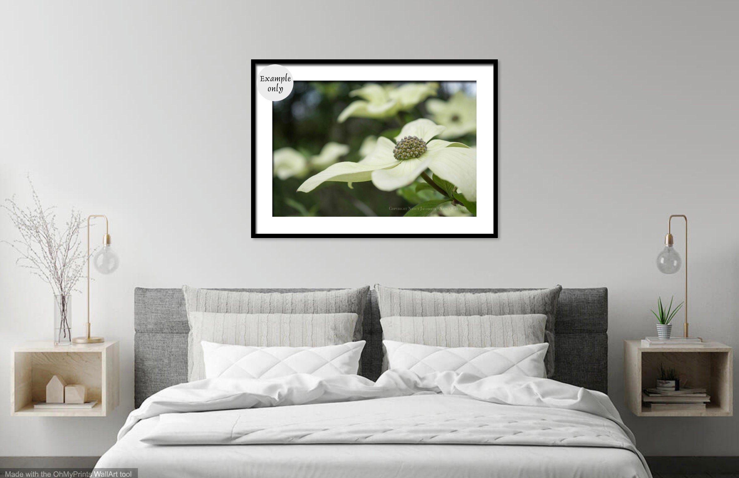 Pacific Dogwood Flower Floral Wall Art Flower Print | Etsy