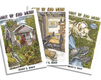 All Three Issues of Shut Up And Draw for one low price.