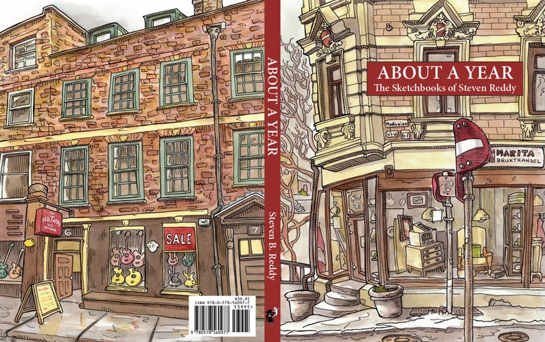 About A Year: the Sketchbooks of Steven B. Reddy - Etsy