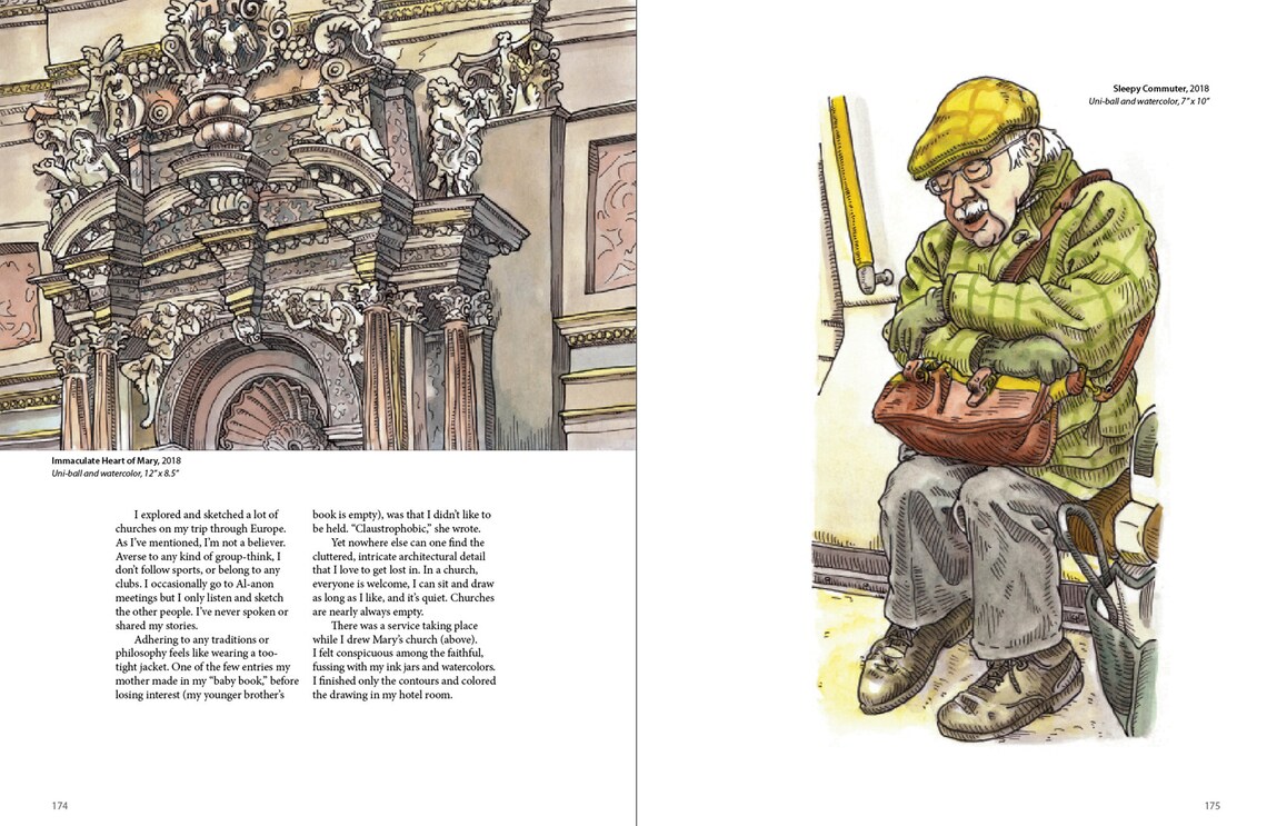 About A Year: the Sketchbooks of Steven B. Reddy - Etsy