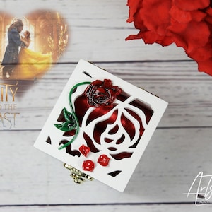 Beauty and the beast ring holder best sale