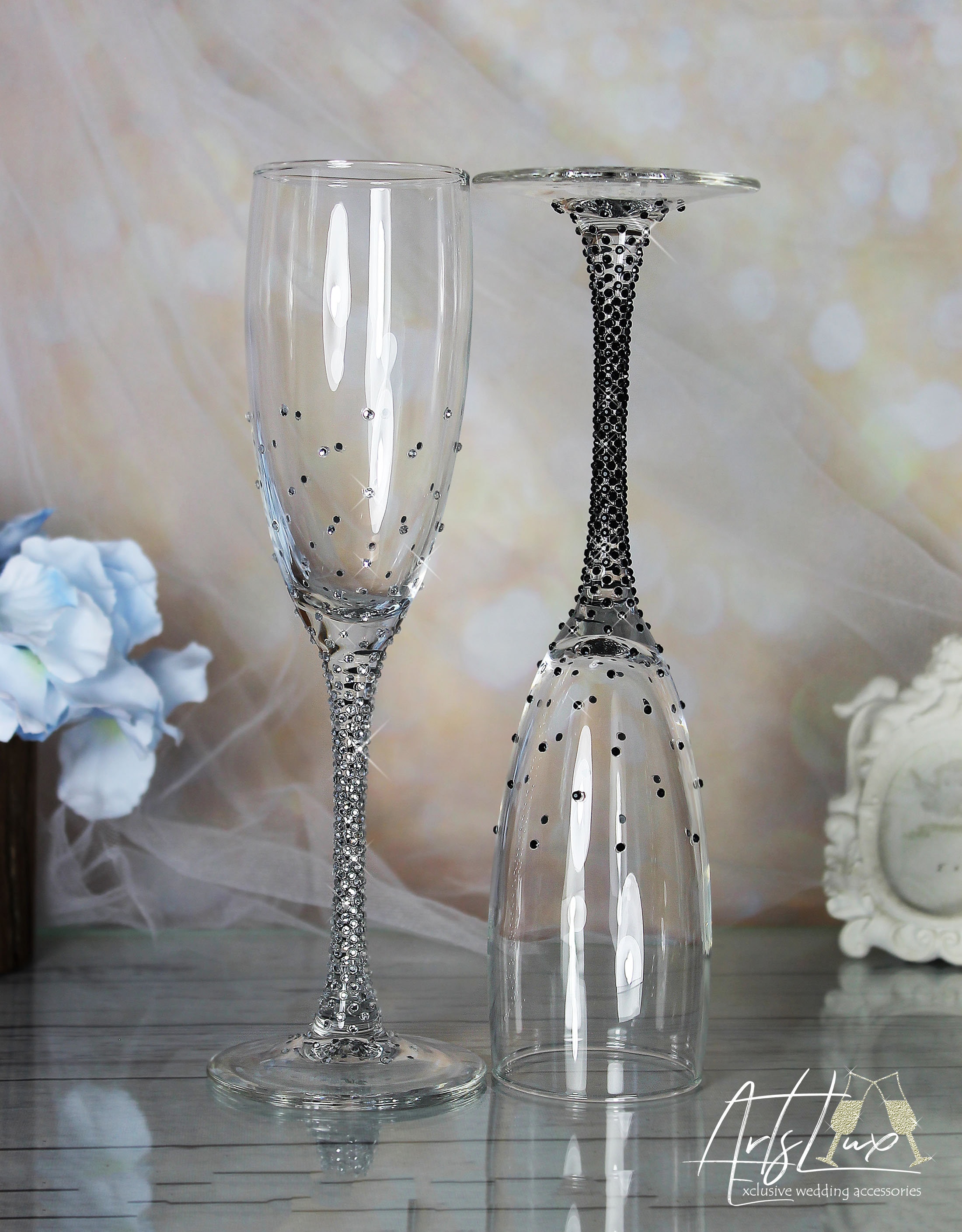 Elegant Gold Stainless Steel Champagne Flutes for Celebration Toasting  Birthday Anniversary Bride Gr…See more Elegant Gold Stainless Steel  Champagne