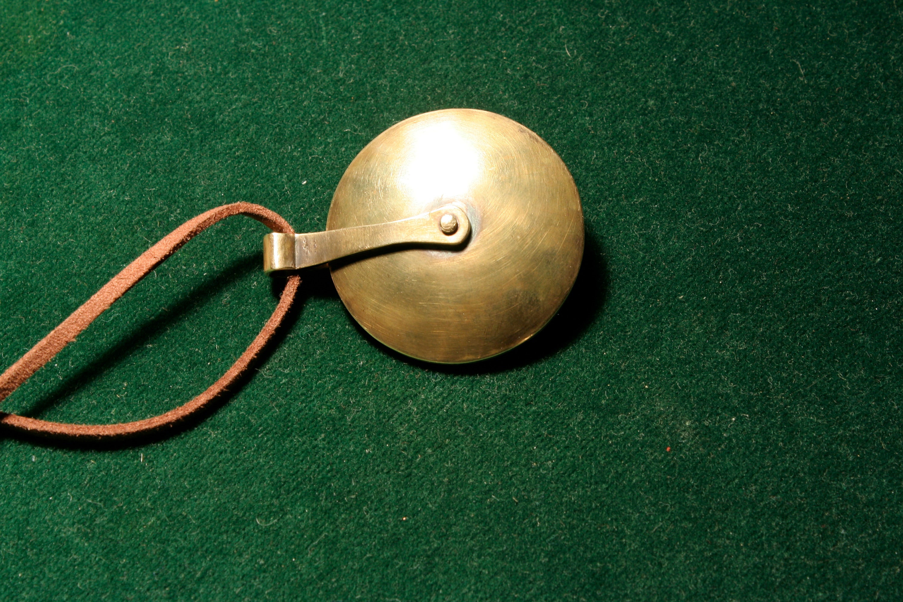 Rotating Necklace, Sunflower Pendant, Steampunk German Silver and Brass Pendant, Mixed Metals