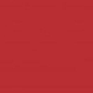 May include: Solid red background.