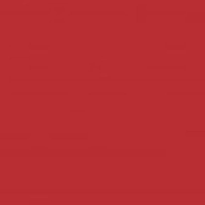 May include: Solid red background.
