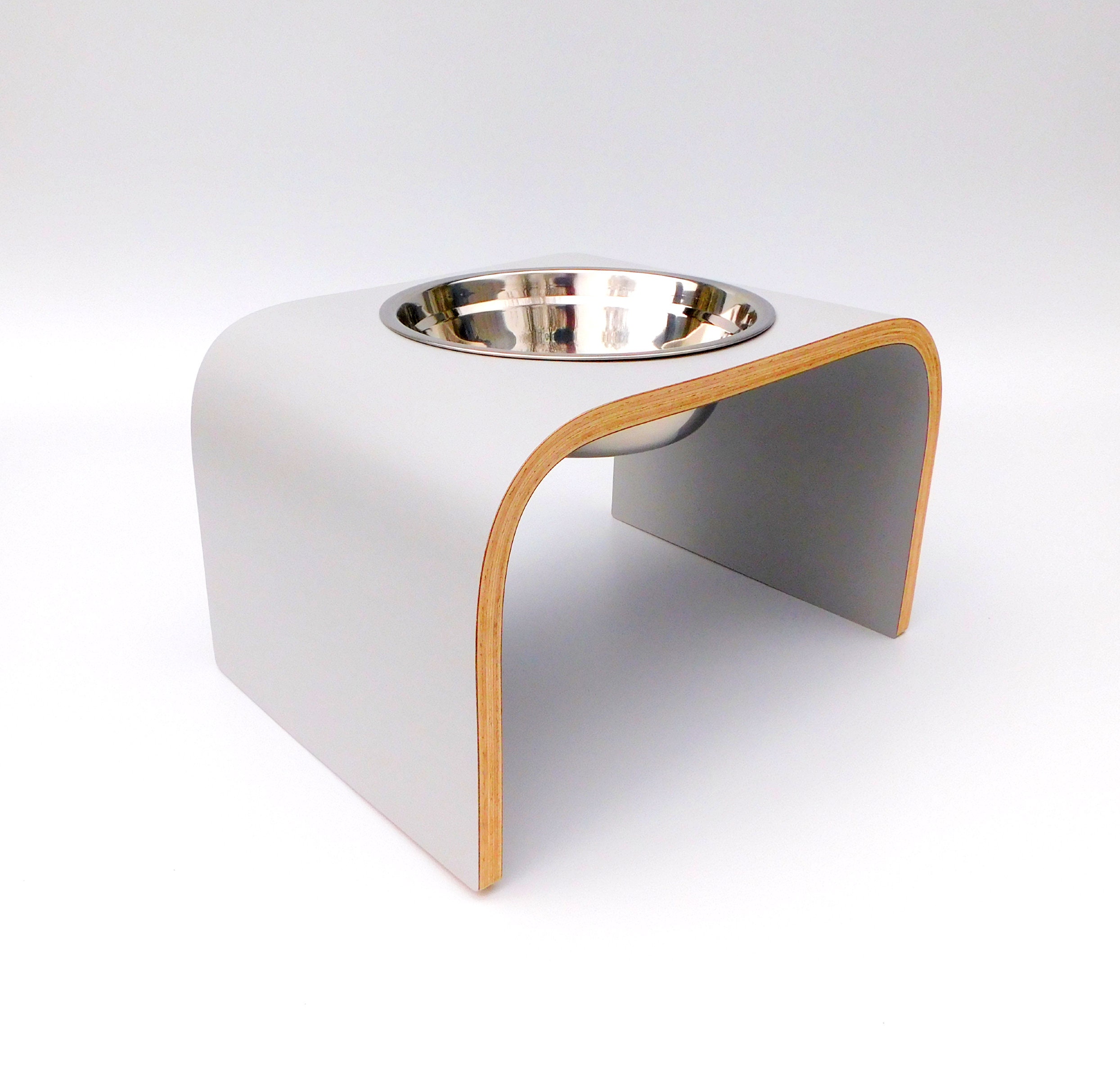The Carmichael Workshop: Raised Dog Food and Water Bowl Stand