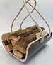 Modern Log Holder / Carrier Available in Various Colours, Present for a Man with a Log Burner or Fire with Style