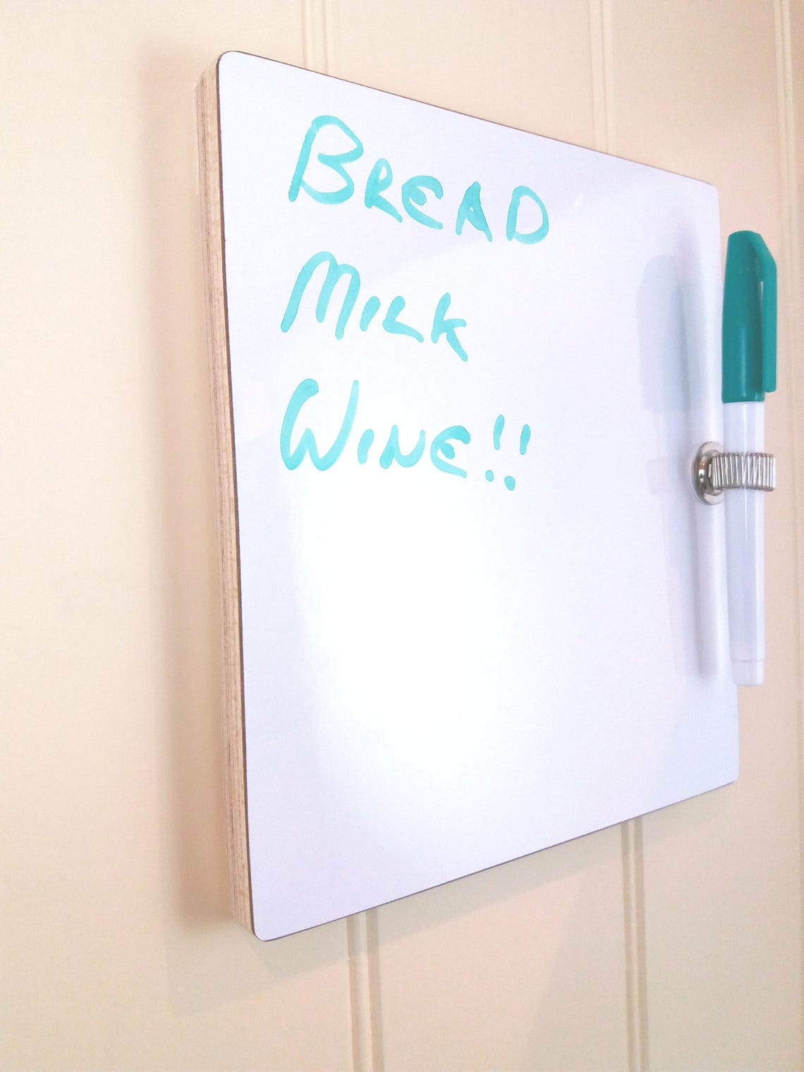 Small Whiteboard / Kitchen Message Board / Fridge Whiteboard Etsy