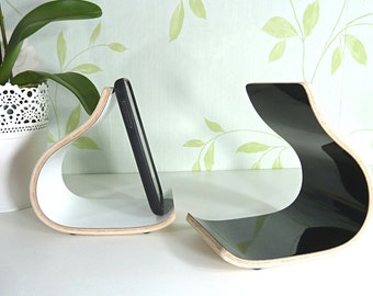 Smart Phone / iPhone Stand / Great Handmade Gift for Smartphone Obsessives Young and Old, Made in UK