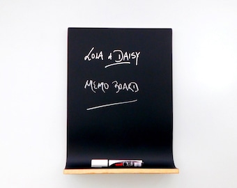 Schoolbord/krijtbord met plank voor woningen en bedrijven, staand en liggend, gemaakt in het Verenigd Koninkrijk