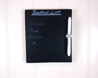 Blackboard / Chalkboard / Kitchen Message Board / Message Board with Chalkpen Included (A5 or A4 Size)