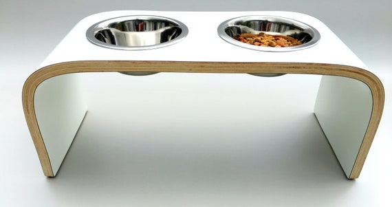 Raised Dog Feeding Bowls Dog Bowl Stand 