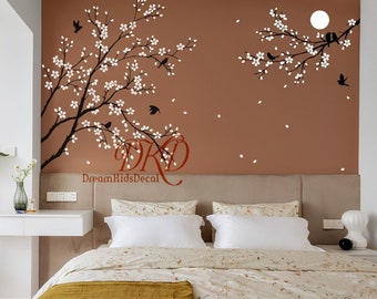 Cherry Blossom Tree Branches wall decal nursery wall decals children girl baby room decals blossom wall sticker wall decor-DK511