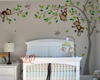 Monkey Monkey Wilderness Nature Wall Tattoo Wall Sticker Wall Sticker d0153