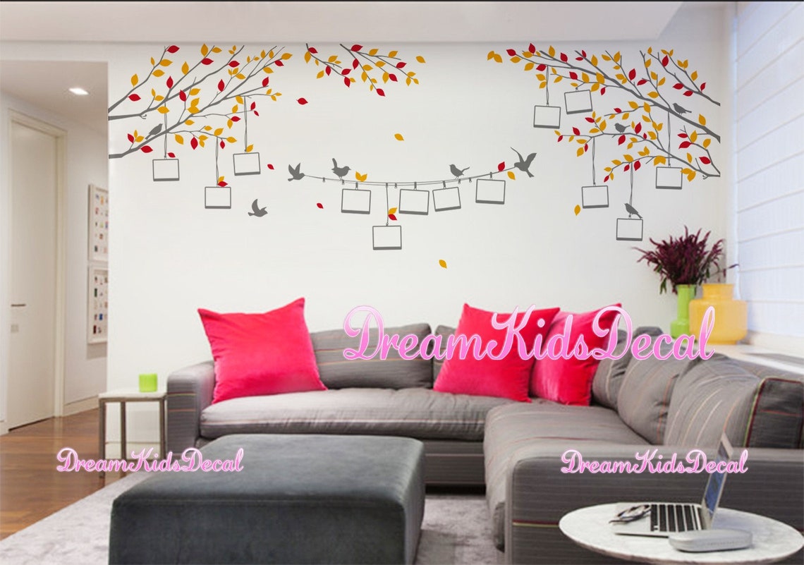 Wall Decal Wall Stickerphoto Frame Tree Branch Etsy