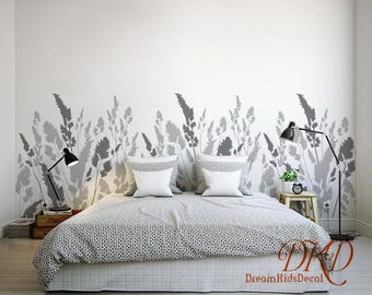 Wandtattoos GRSER Silhouetten Wandsticker Blumen Motive Wiese Aufkleber  florale Bilder Farn Glastr Gras Illustration Fensterbilder Natur - Etsy  sterreich
