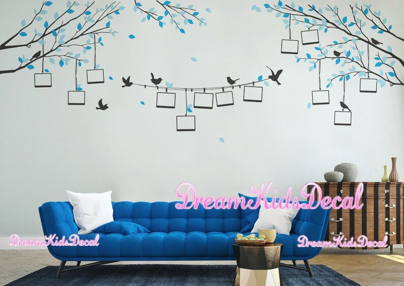 Wall Decal Wall Stickerphoto Frame Tree Branch Etsy