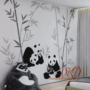 Vinilo Decorativo Adhesivo ViniloBambú Panda