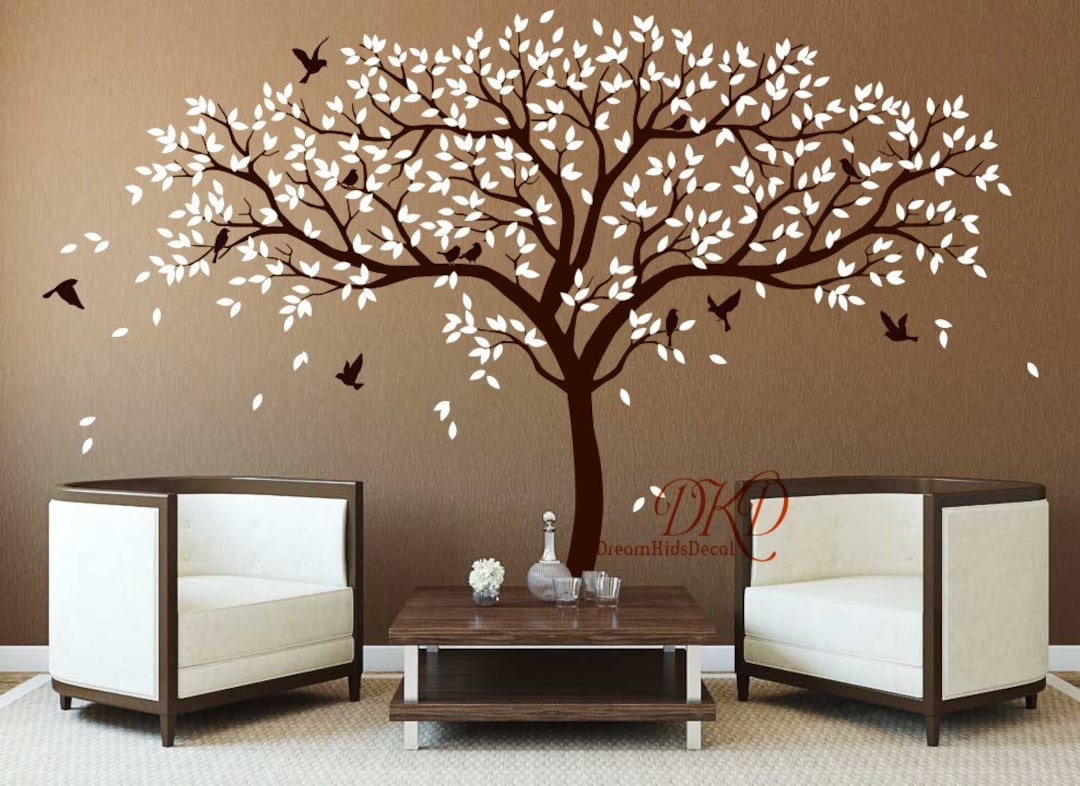 Wall mural or wallpaper bamboo landscape with birds relaxing zen