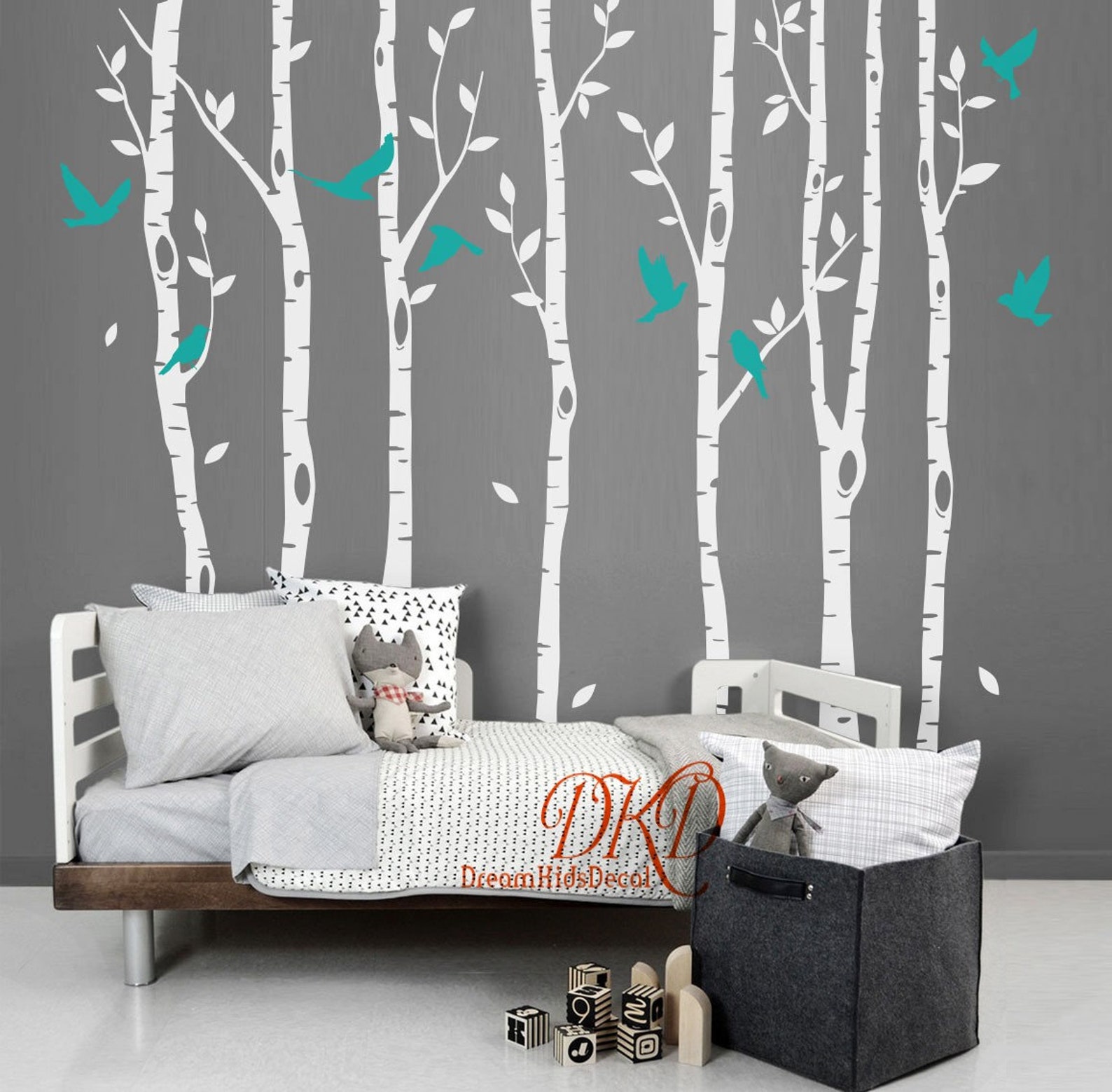 Nursery Wall Decals Nature Wall Decals Vinyl Wall Decal Etsy